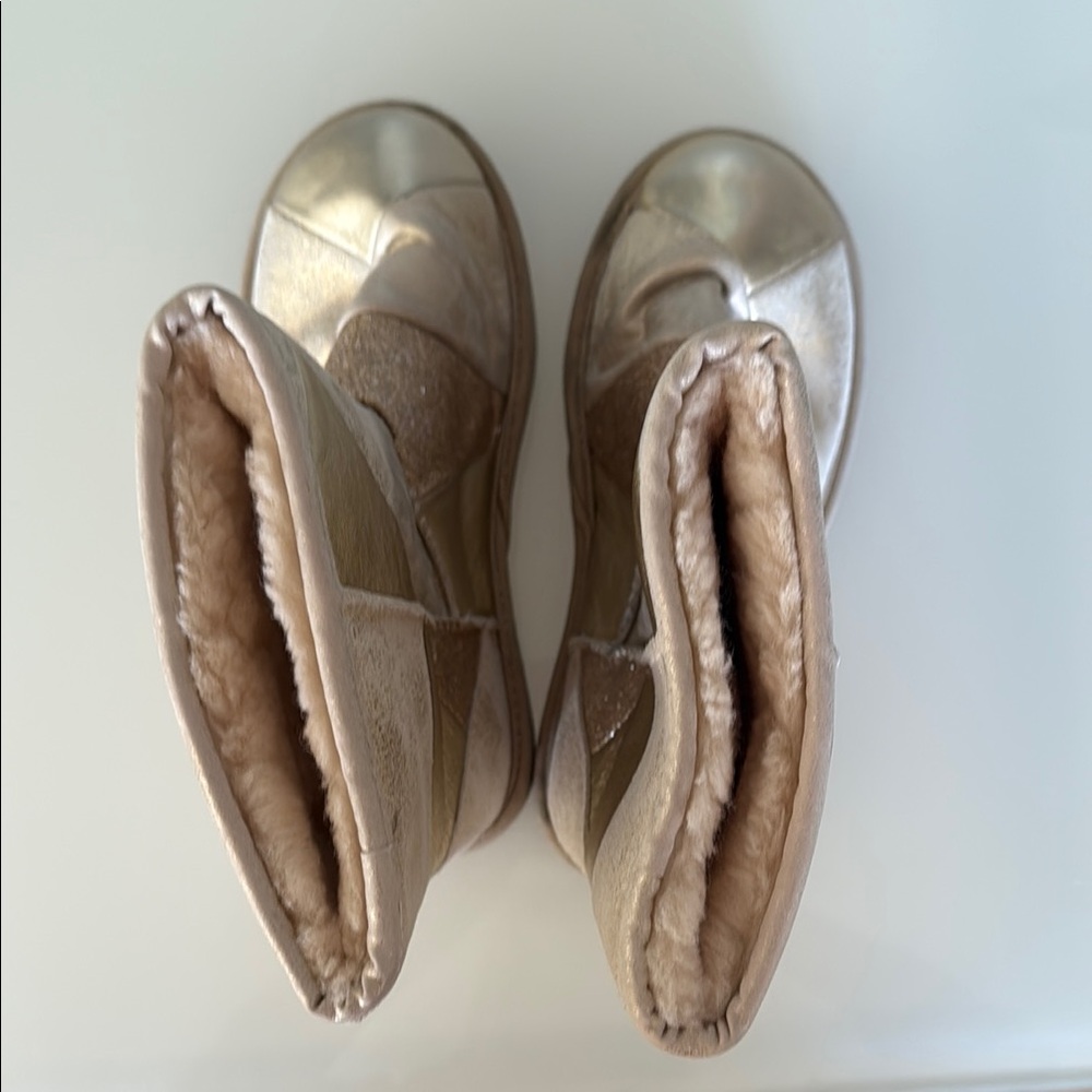Ugg Womens Classic Glitter Patchwork Metallic Boo… - image 4